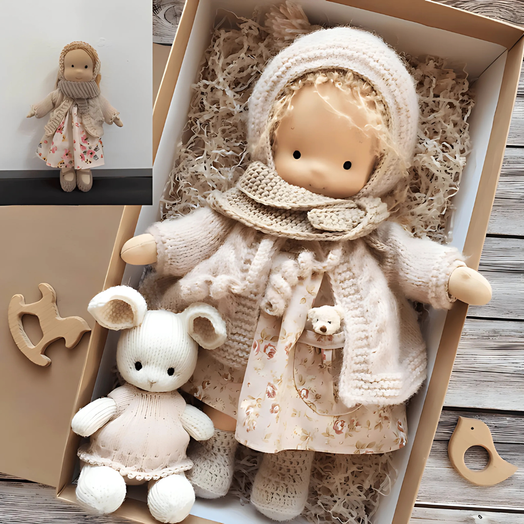 BowLift | Doll Handmade Soft Plush Waldorf Toy