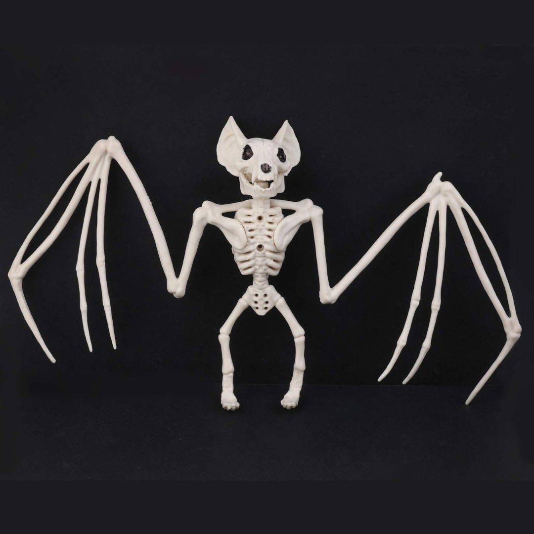 BowLift | Wall Art Hanging Skeleton Bat Ornament