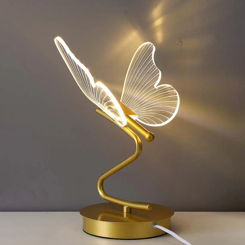 BowLift | Luxury Butterfly Table Lamp – Elegant LED Mood Lighting for Home & Office