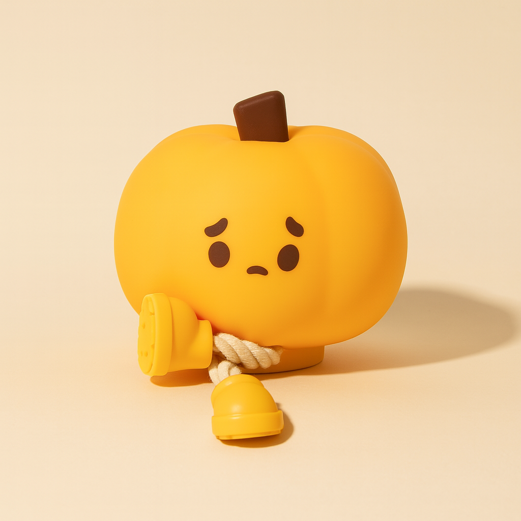 BowLift | Cuddly Soft Night Light – Silicone Baby Sleep Lamp