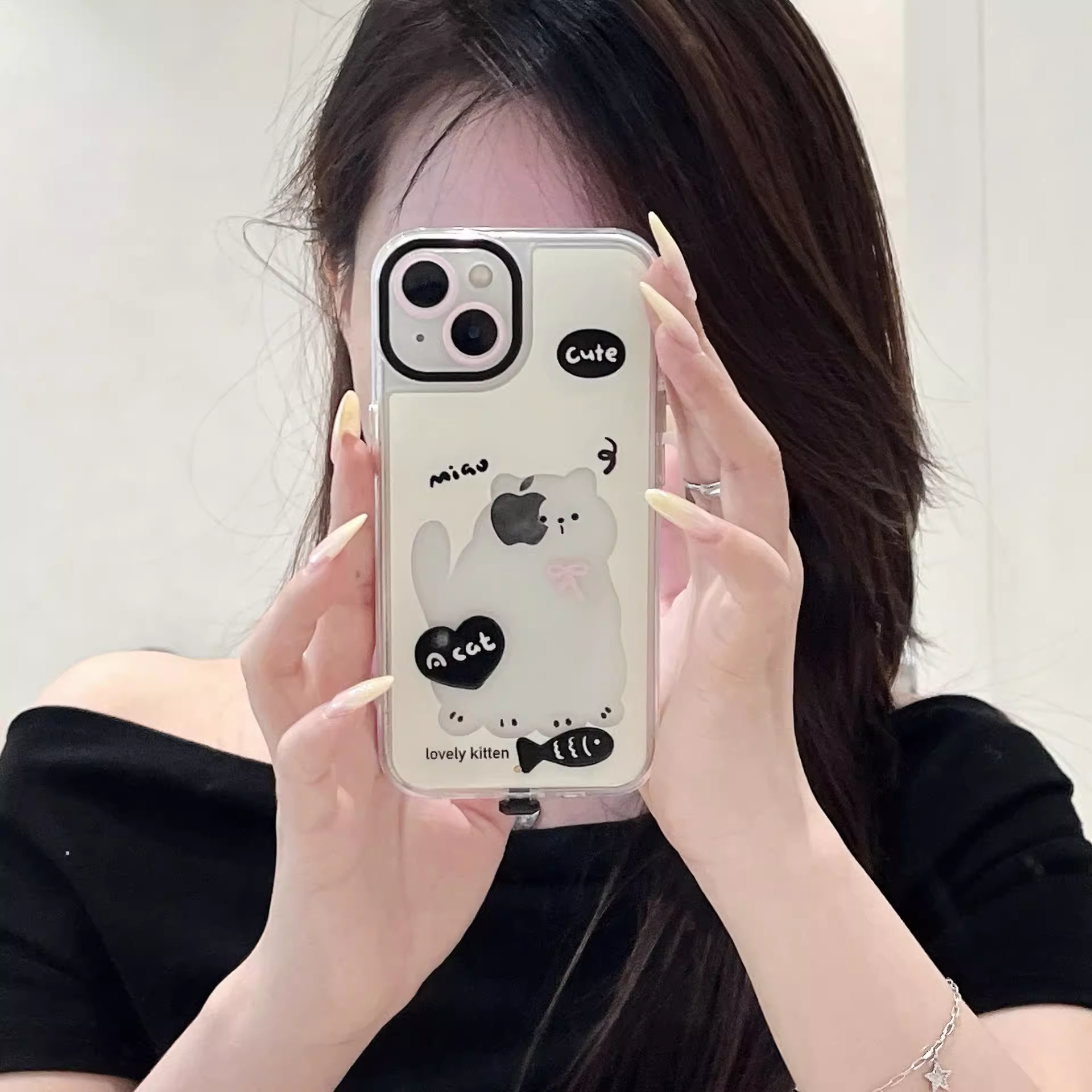 BowLift | Neon Paws Cat Lover Luminous Phone Case