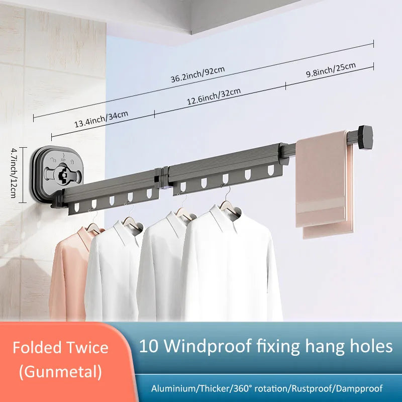 BowLift | Easy Mount Laundry Drying Rack