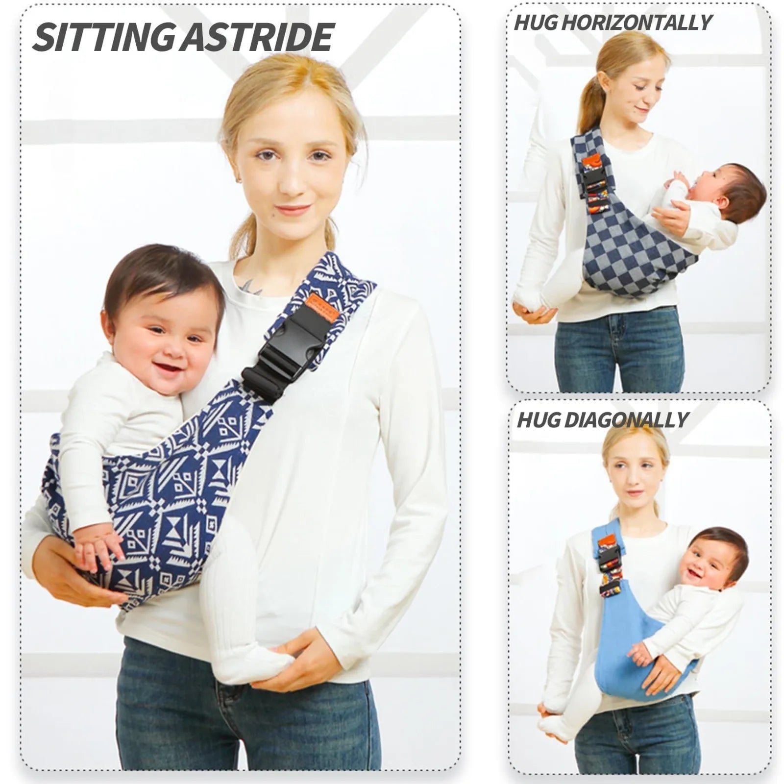 BowLift | Ergonomic Baby Carrier – Light, Breathable and Adjustable