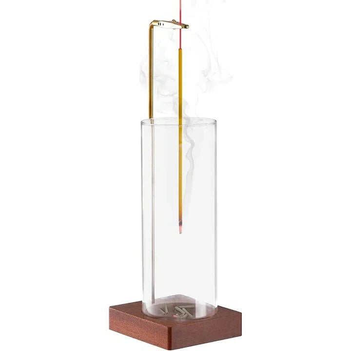 BowLift | Glass Incense Holder with Removable Ash Catcher