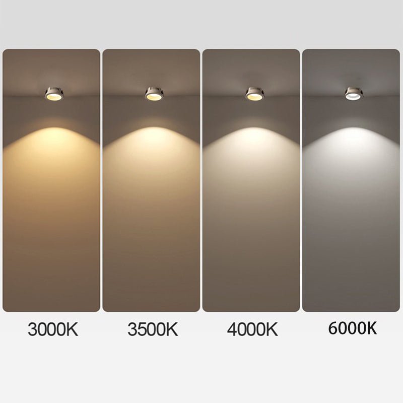 BowLift | Origo Minimalistic LED Ceiling Light - Adjustable Round Recessed Lamp