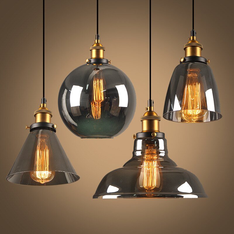 BowLift | GlassHaven – Elegant Industrial Pendant Lamp