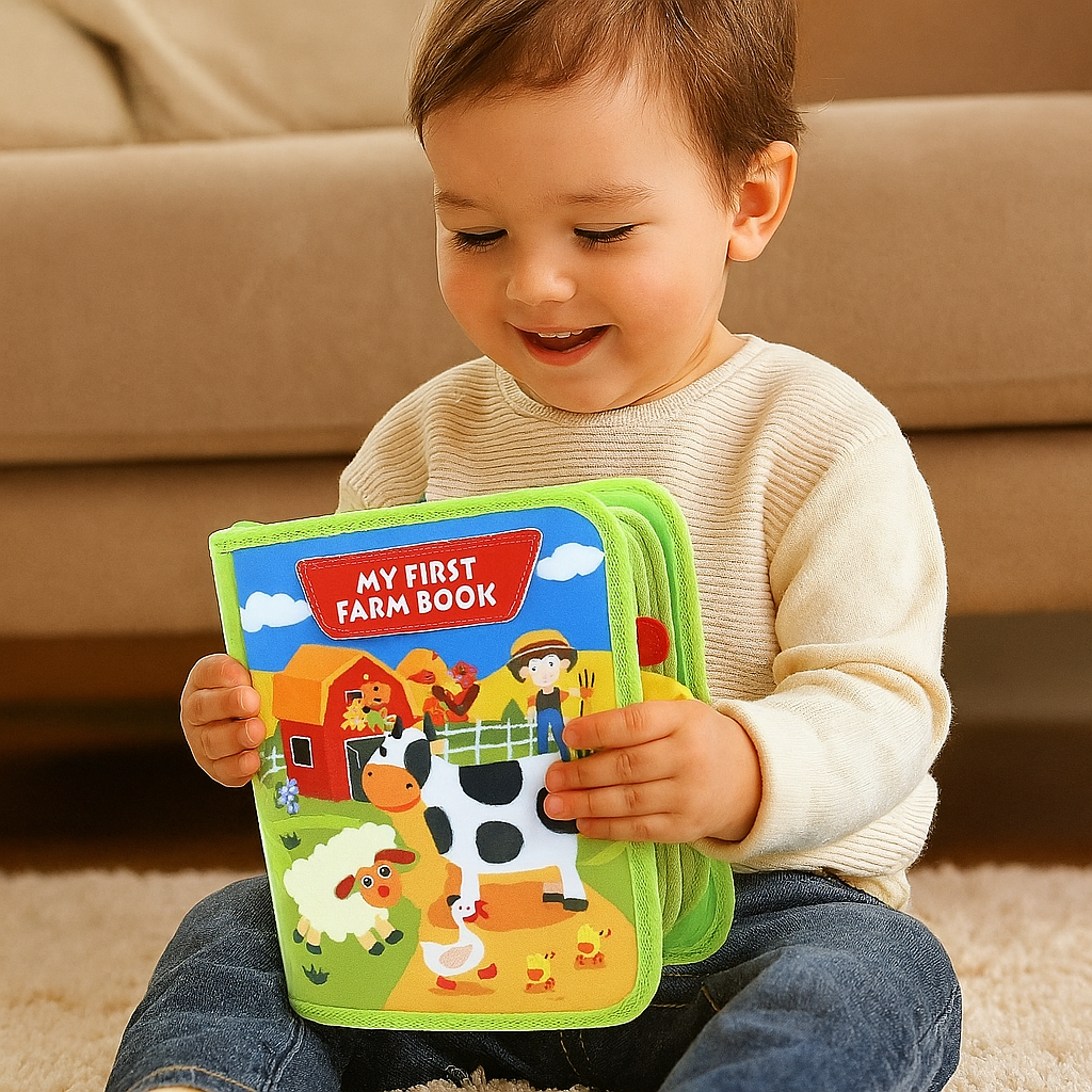 BowLift | Educational Kids Book Interactive Farm Animals