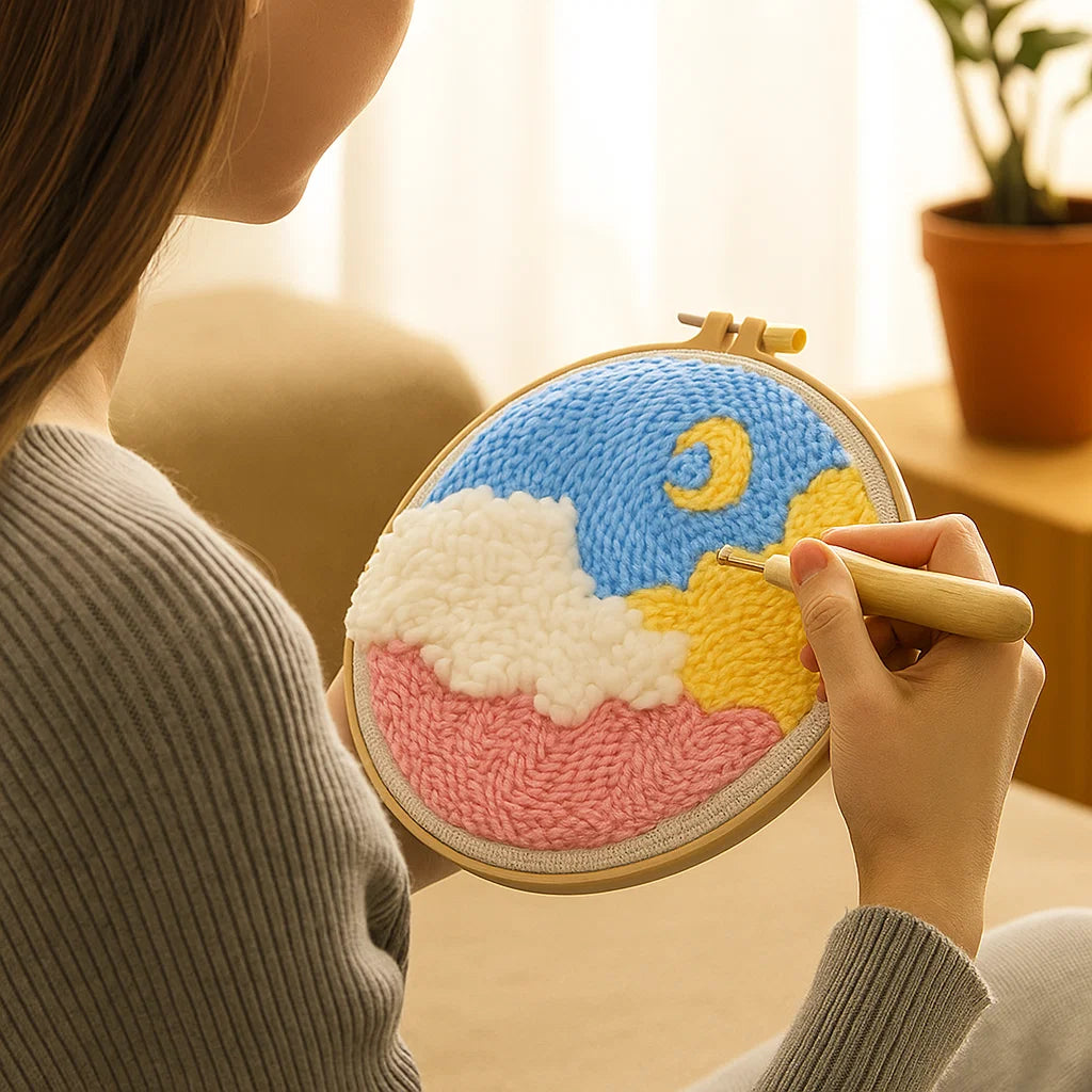 BowLift | Relaxing embroidery set with various designs