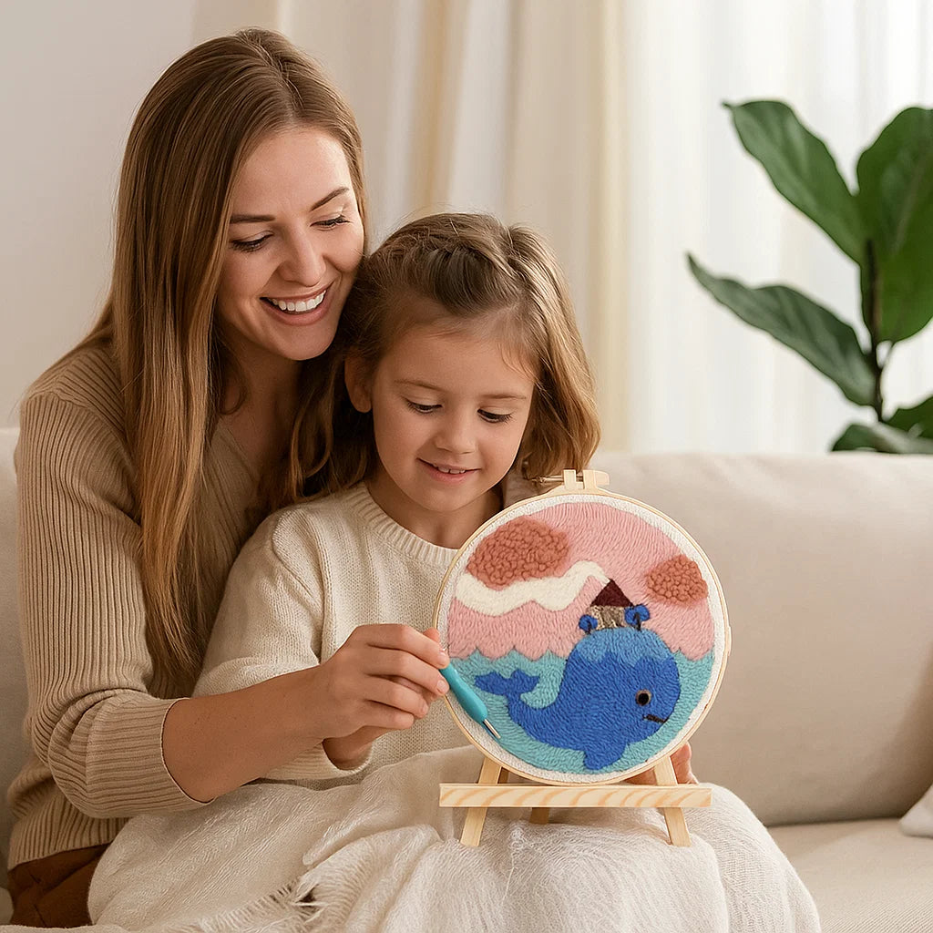 BowLift | Relaxing embroidery set with various designs