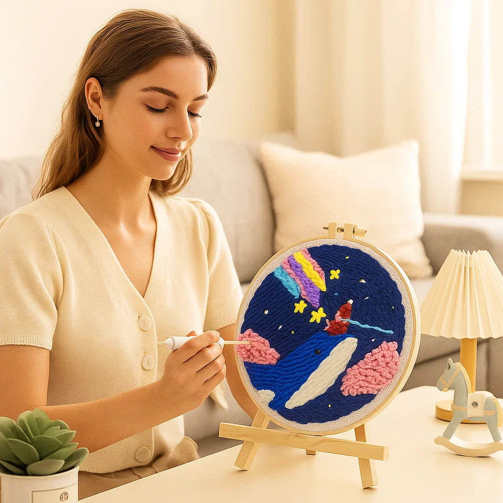 BowLift | Relaxing embroidery set with various designs