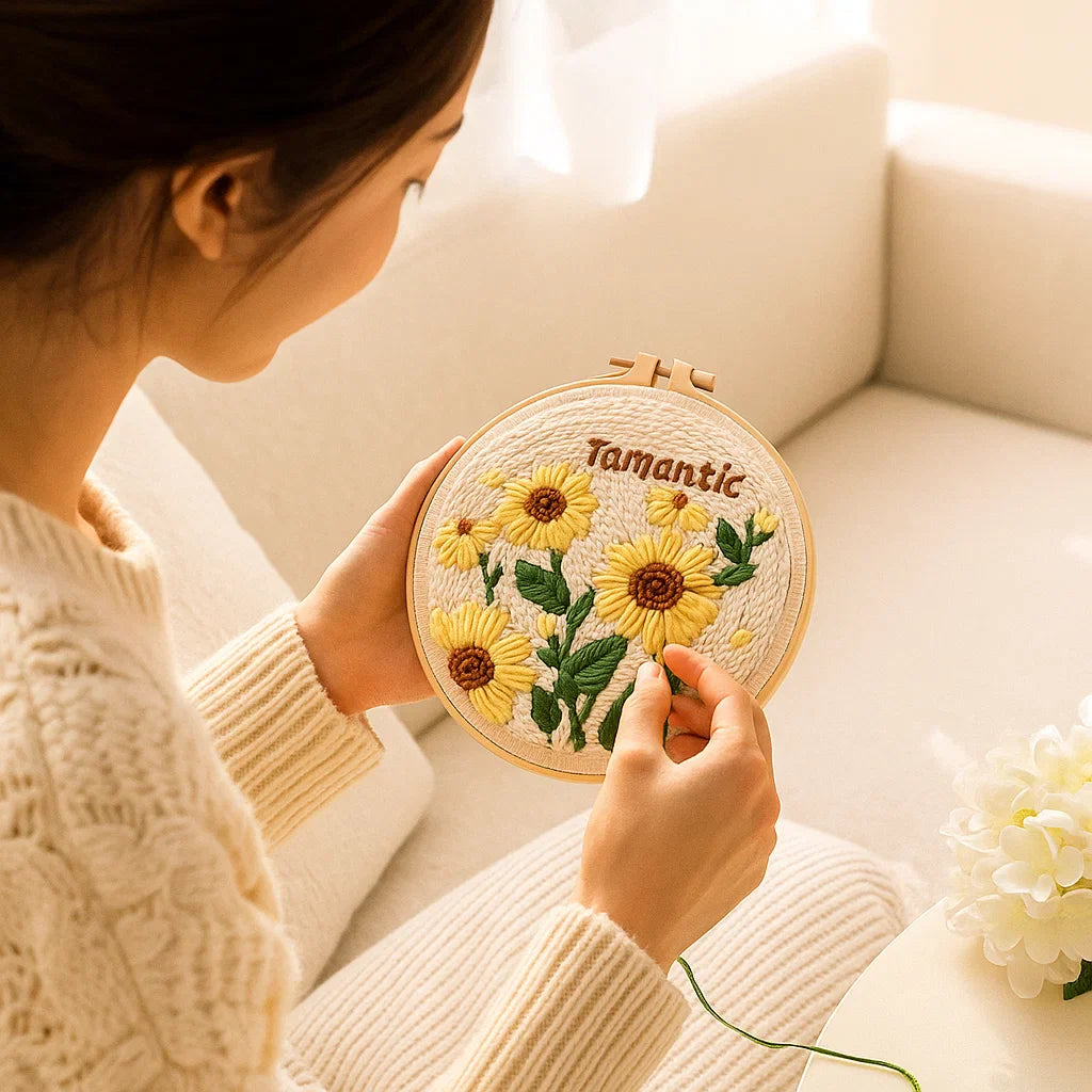 BowLift | Relaxing embroidery set with various designs