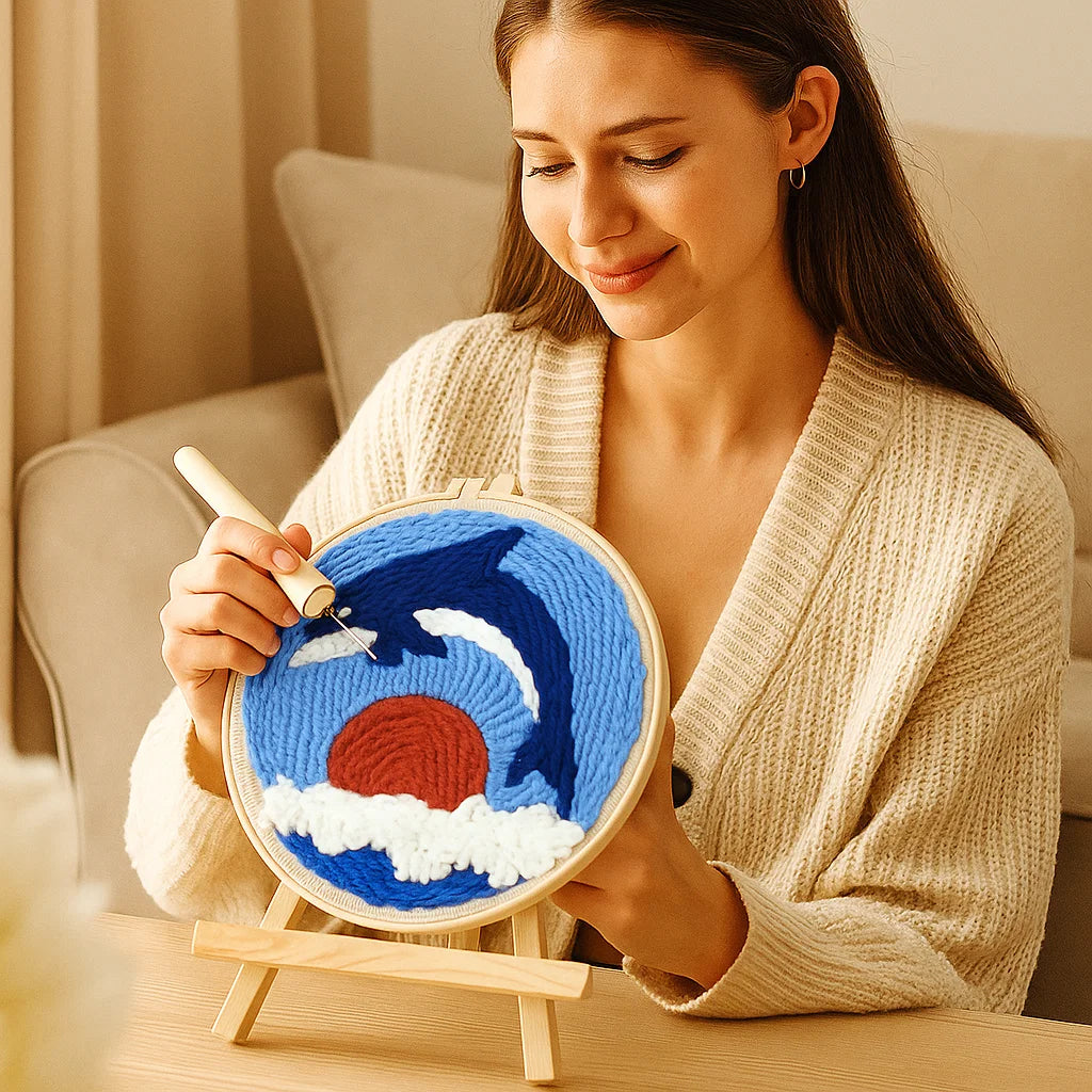 BowLift | Relaxing embroidery set with various designs