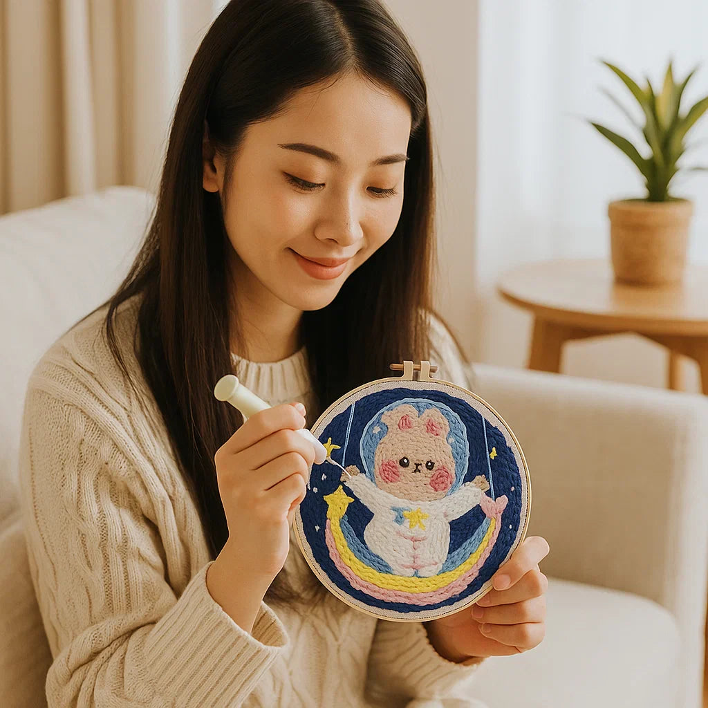 BowLift | Relaxing embroidery set with various designs