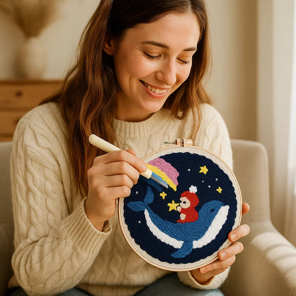 BowLift | Relaxing embroidery set with various designs