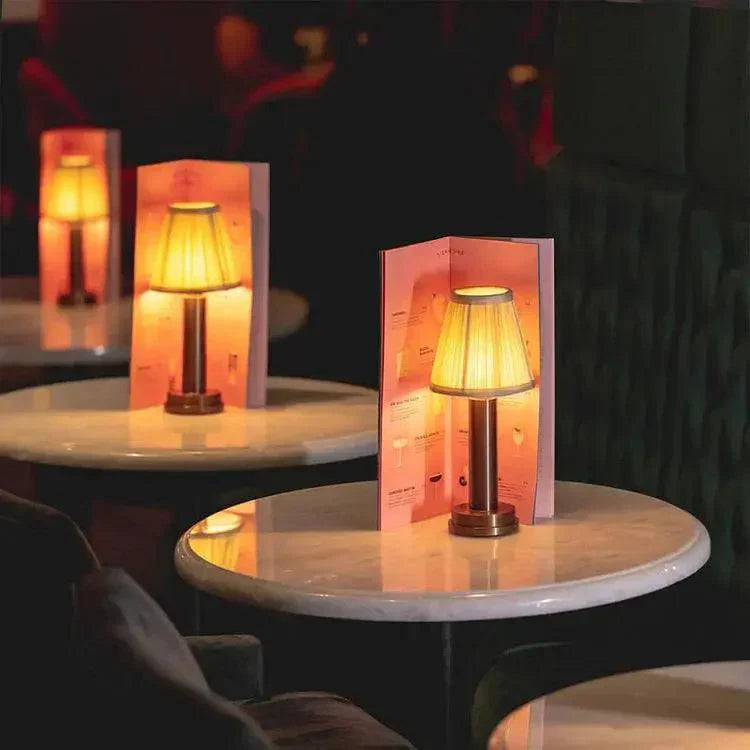 BowLift | ShineBeam - Chic Wireless Table Lamp Design