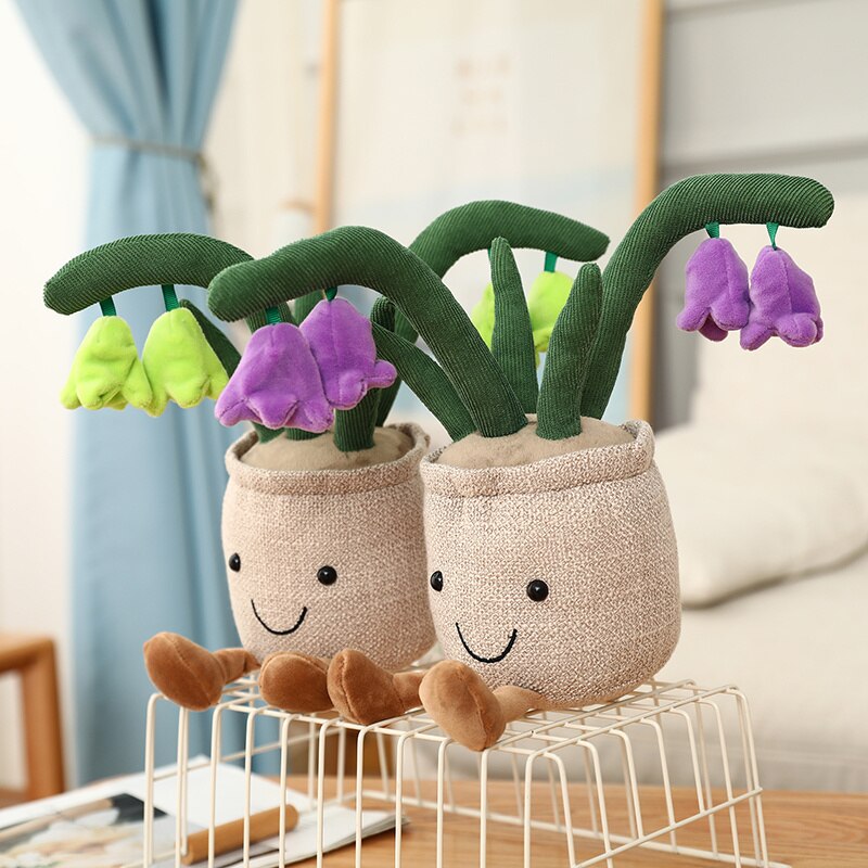 BowLift | Fuzzy Fella Flower Pot Plush