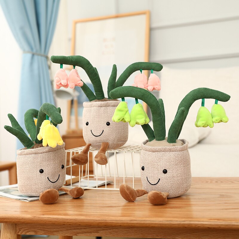 BowLift | Fuzzy Fella Flower Pot Plush