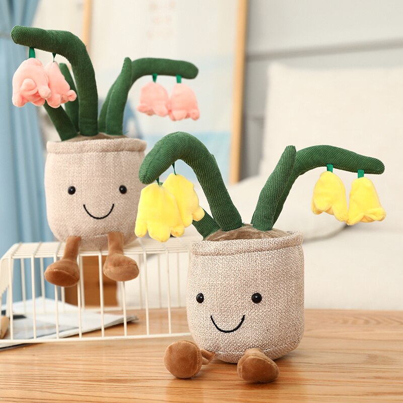 BowLift | Fuzzy Fella Flower Pot Plush