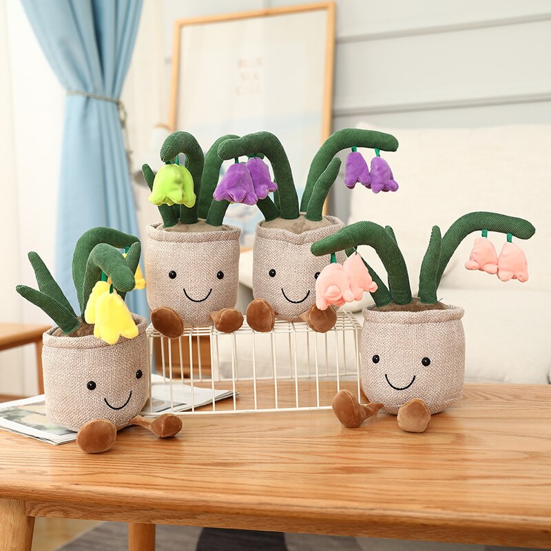 BowLift | Fuzzy Fella Flower Pot Plush