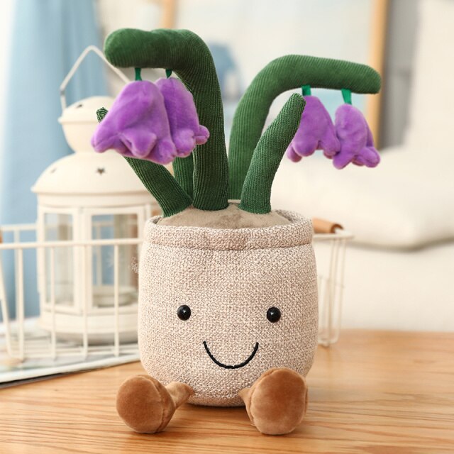 BowLift | Fuzzy Fella Flower Pot Plush