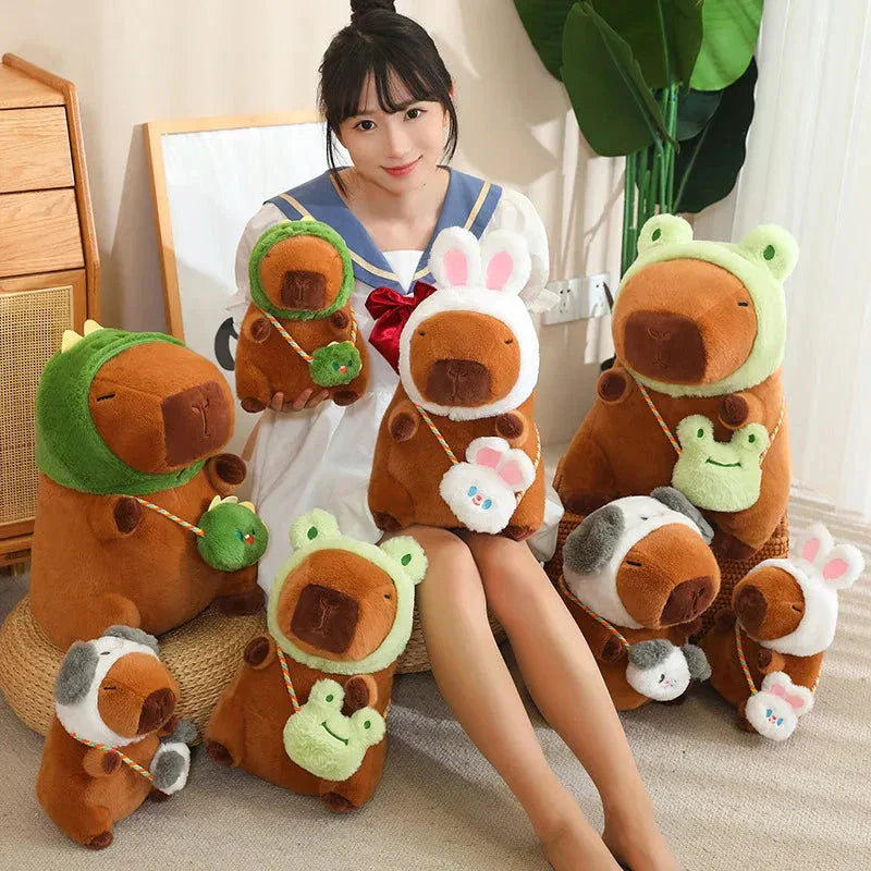 BowLift | Capybara Frog Besties Costume Plush