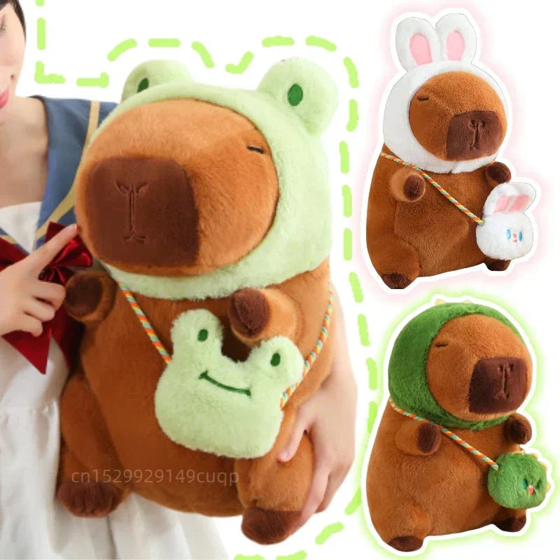 BowLift | Capybara Frog Besties Costume Plush