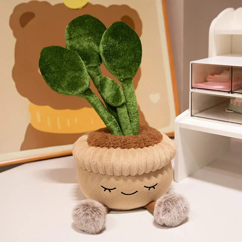 BowLift | Cute Cactus Flower Plant Plushie