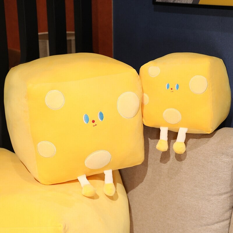 BowLift | Cute Cube Cheese Block Plushie