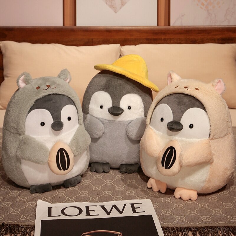 BowLift | Cute Cuddly Penguin Plushie Family