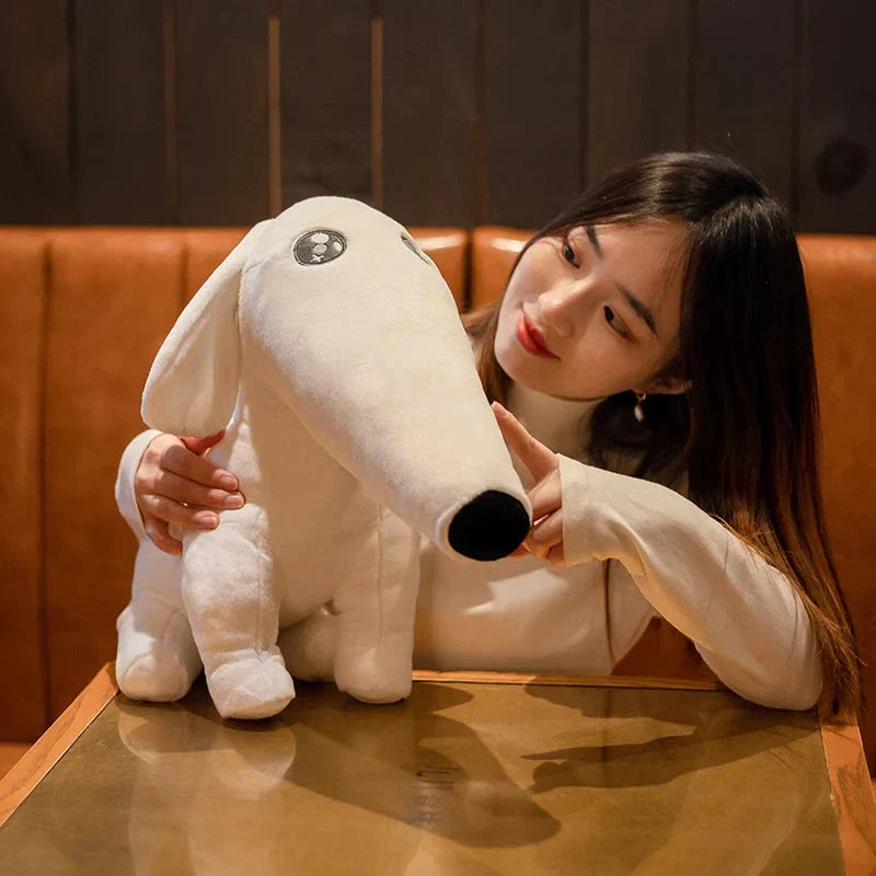BowLift | Cute Long Nose Borzoi Dog Plush