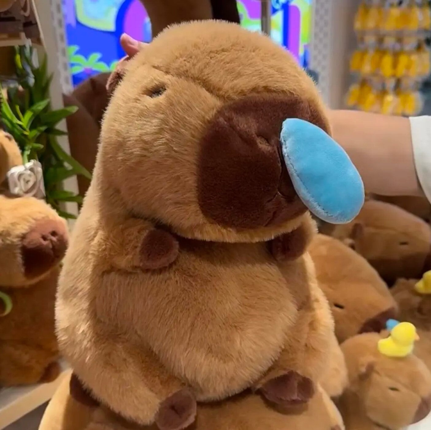 BowLift | Cute Snotty Capybara Runny Nose Plushie