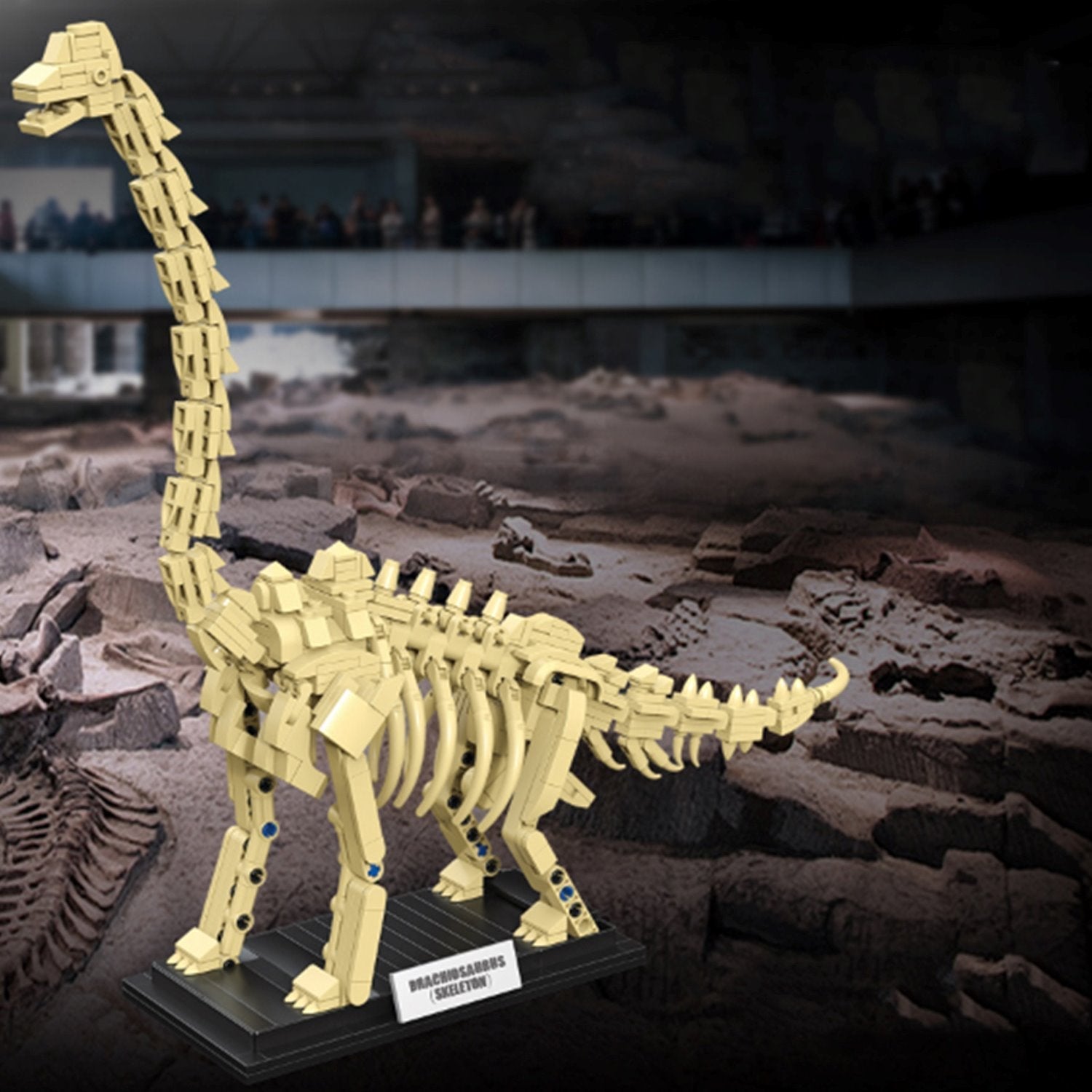 BowLift | Dinosaur Fossil Skeletons Building Blocks Collection 2 | LIMITED STOCK