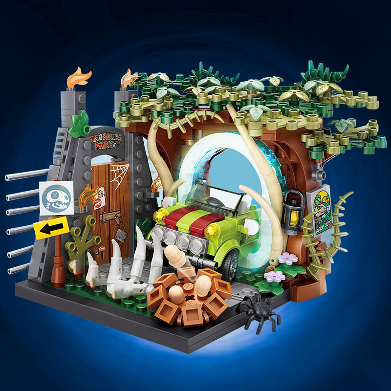 BowLift | Dinosaur Kingdom Space Travel Micro Building Sets