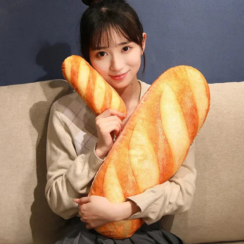 BowLift | French Baguette Bread Plushie