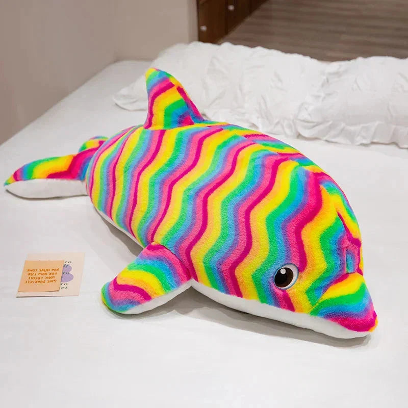 BowLift | Galaxy Rainbow Dolphin Plushies