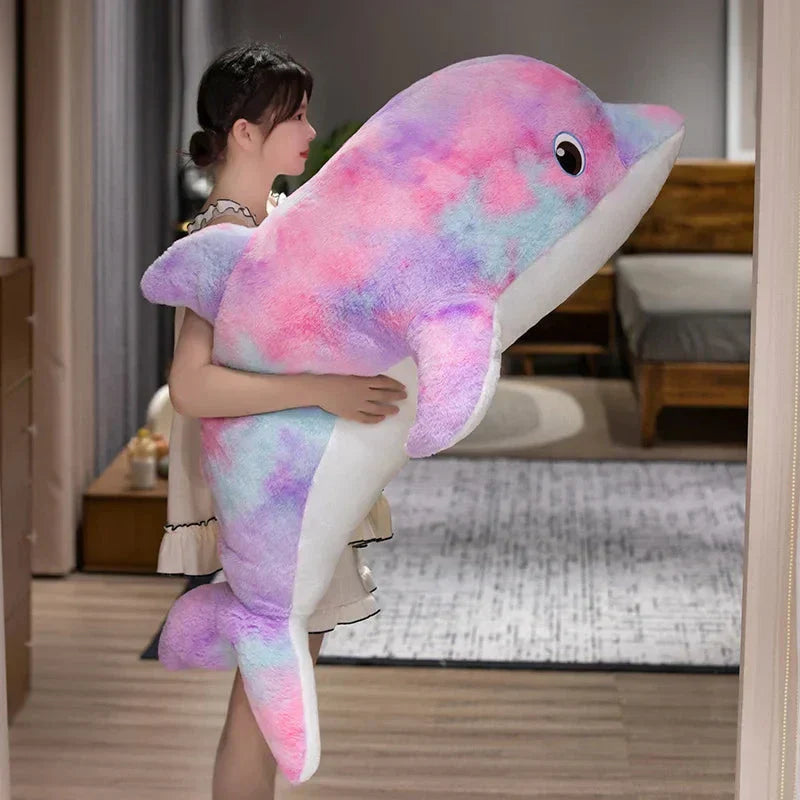 BowLift | Galaxy Rainbow Dolphin Plushies