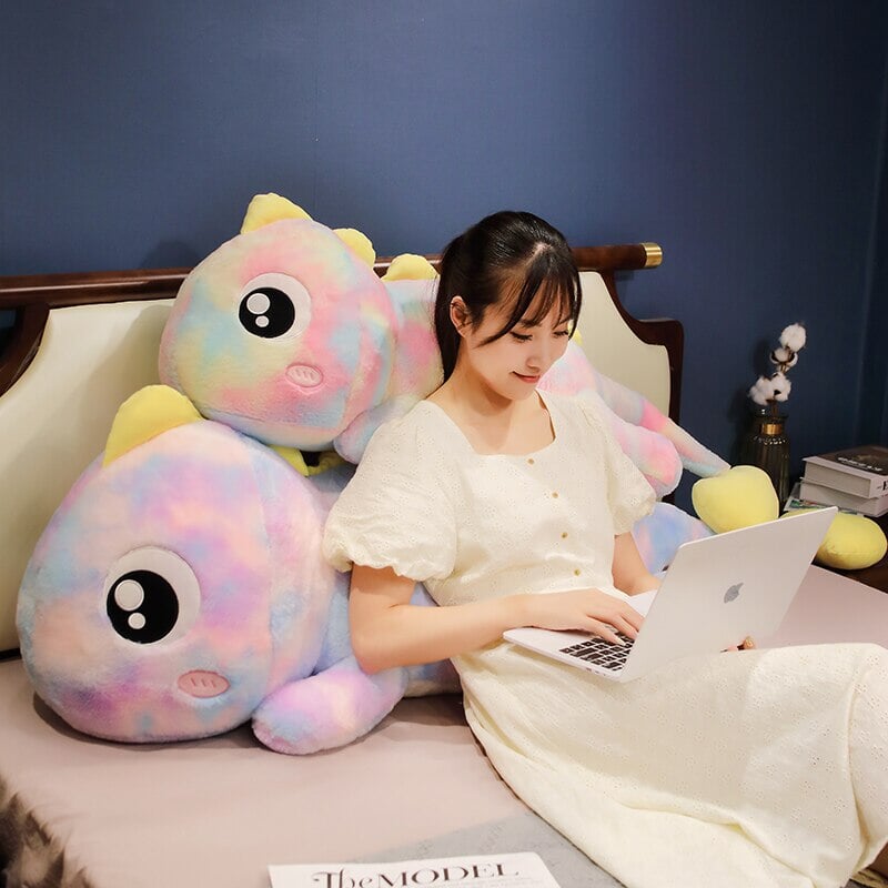 BowLift | Galaxy Rainbow Pasco the Lizard Plushie