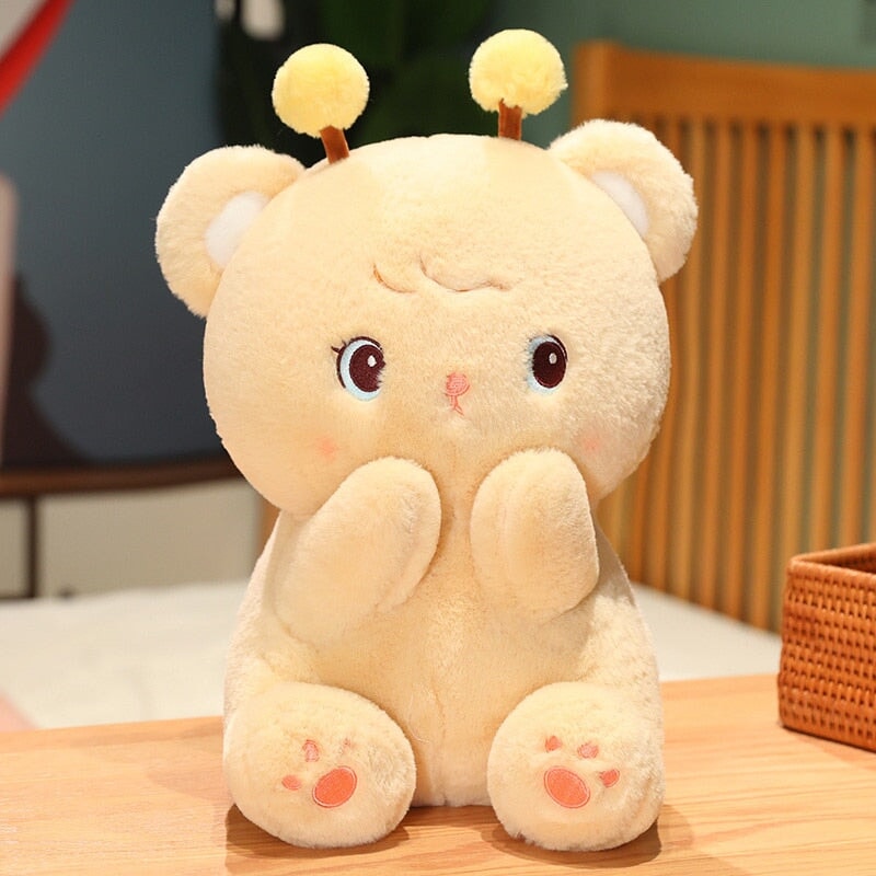 BowLift | Gem the Bumble Bee Brown Bear Plushie