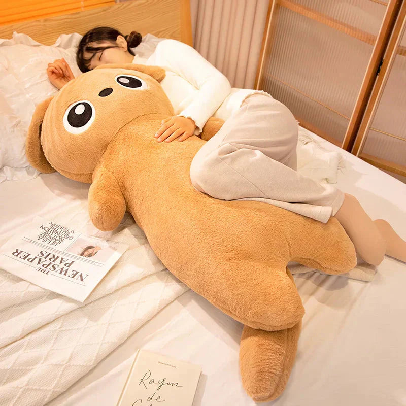 BowLift | Giant Kawaii Ginger Black Gray Doll-Shape Dog Plushies