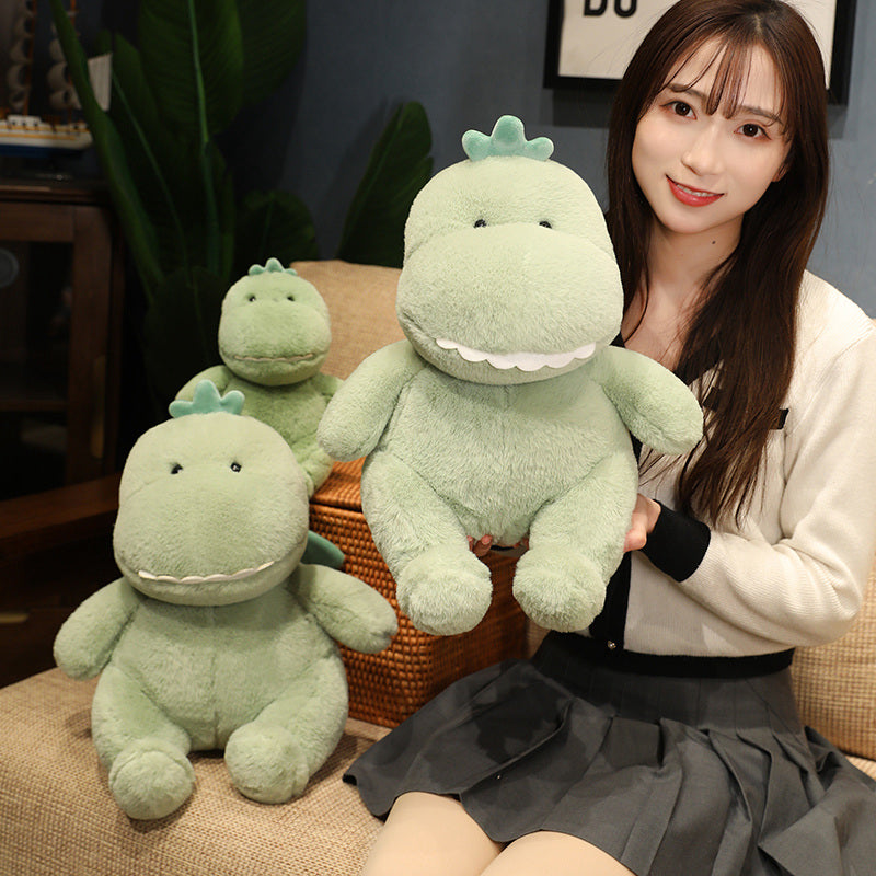 BowLift | Hajiro the Goofy Green Dinosaur Plushie