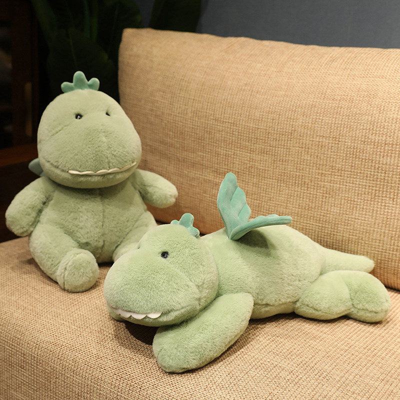 BowLift | Hajiro the Goofy Green Dinosaur Plushie
