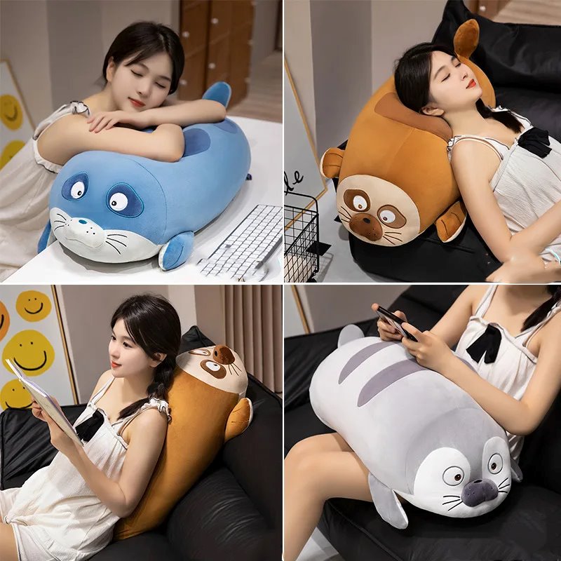 BowLift | Huge Sleeping Buddies Seal Plushies