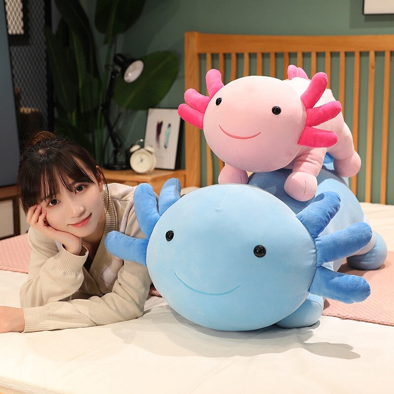 BowLift | Kawaii Axolotl Salamander Plushie Family