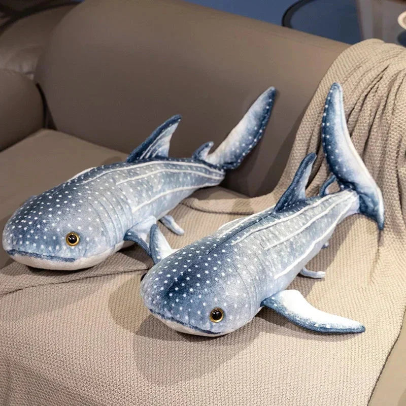 BowLift | Kawaii Blue Whale Shark Soft Toy Plushie