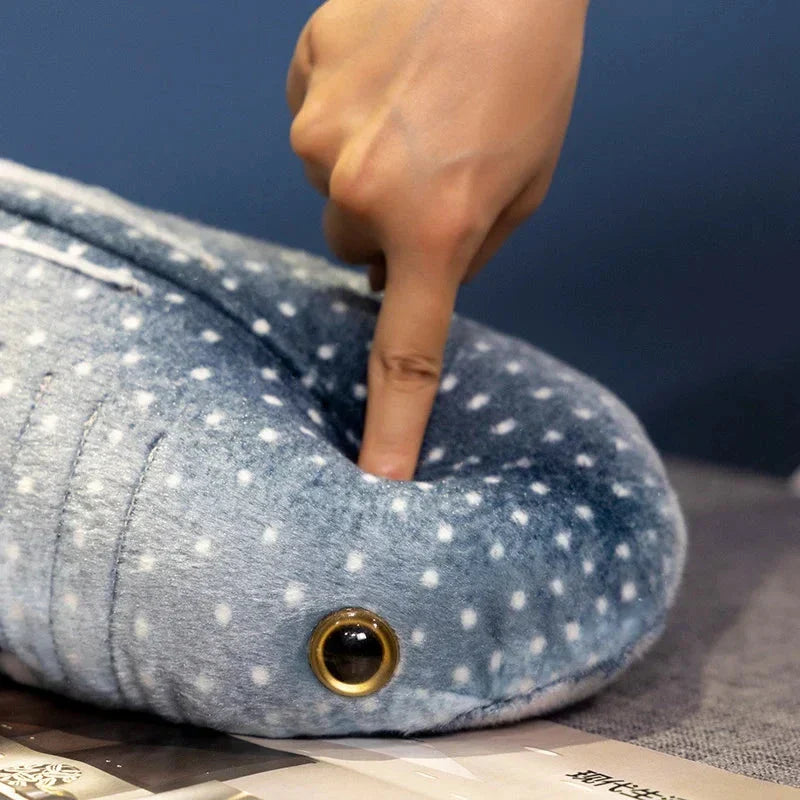 BowLift | Kawaii Blue Whale Shark Soft Toy Plushie