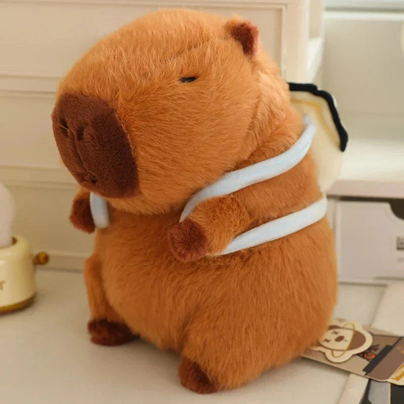 BowLift | Kawaii Capybara with Backpack Plush Collection