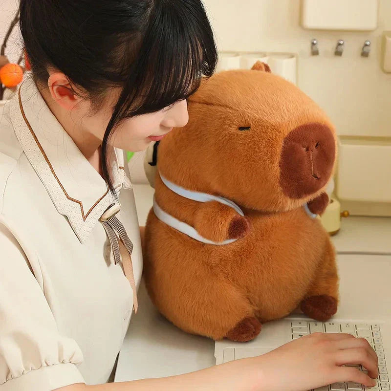 BowLift | Kawaii Capybara with Backpack Plush Collection
