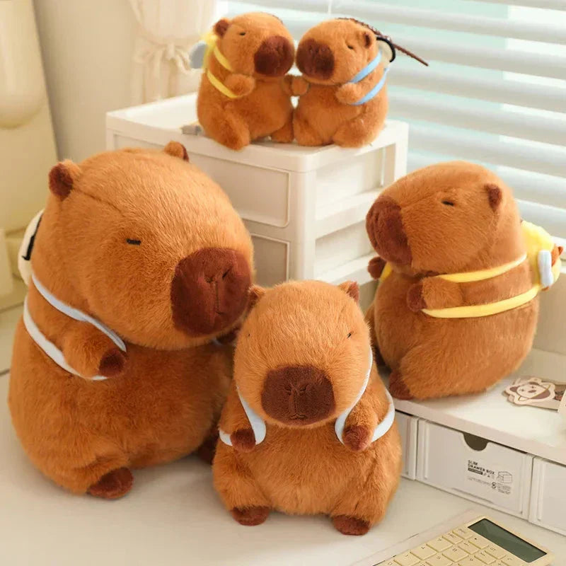 BowLift | Kawaii Capybara with Backpack Plush Collection