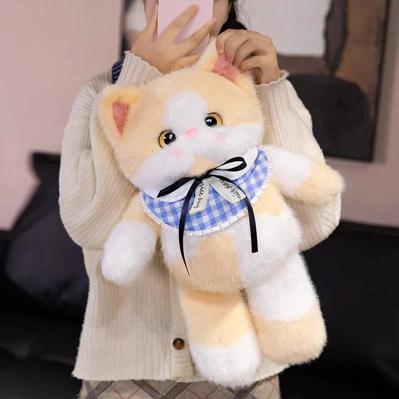 BowLift | Kawaii Cat Plush Family with Collar