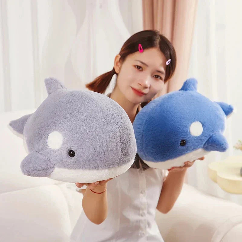 BowLift | Kawaii Fluffy Gray Blue Killer Whale Plushies